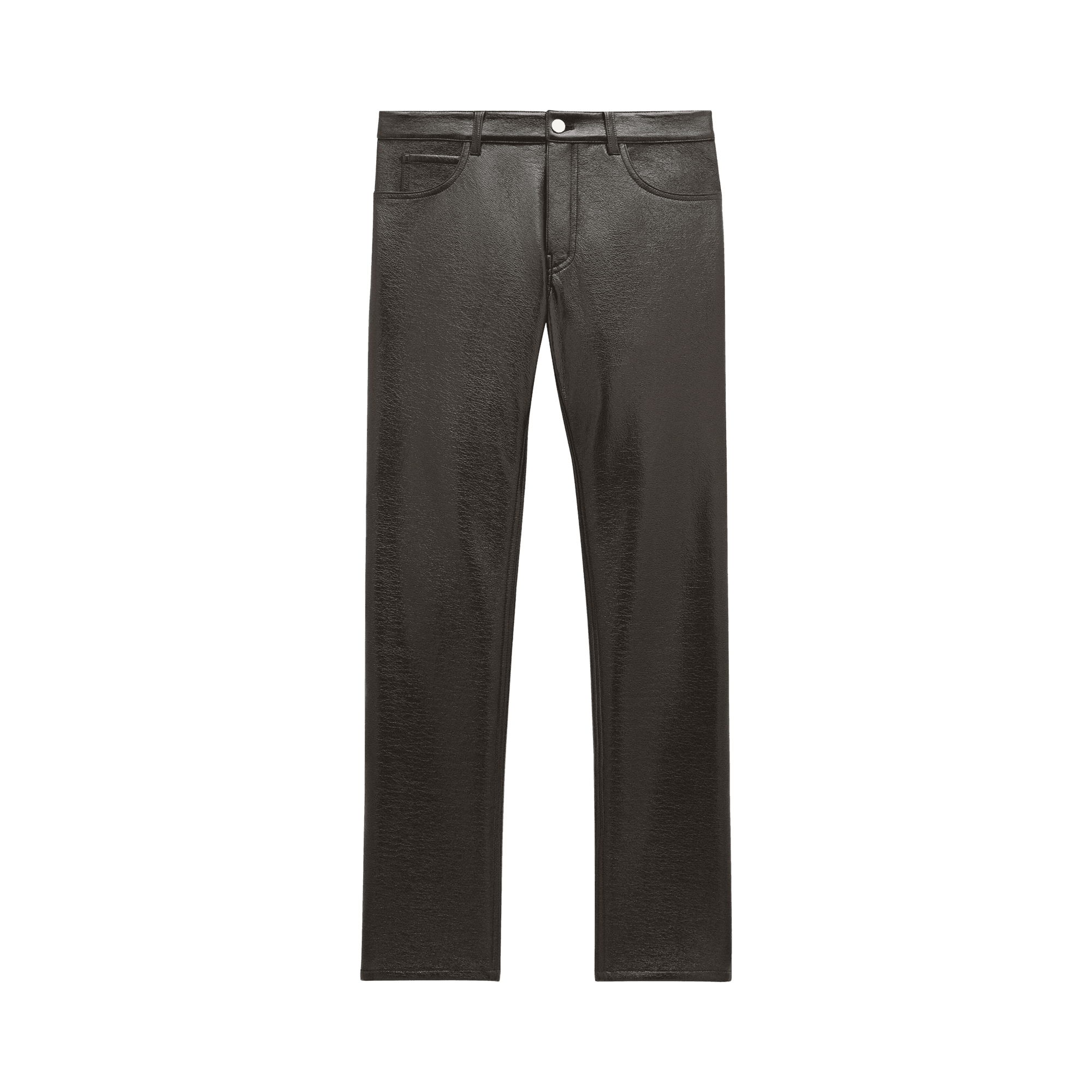 Courrèges 5-Pocket Vinyl Trousers