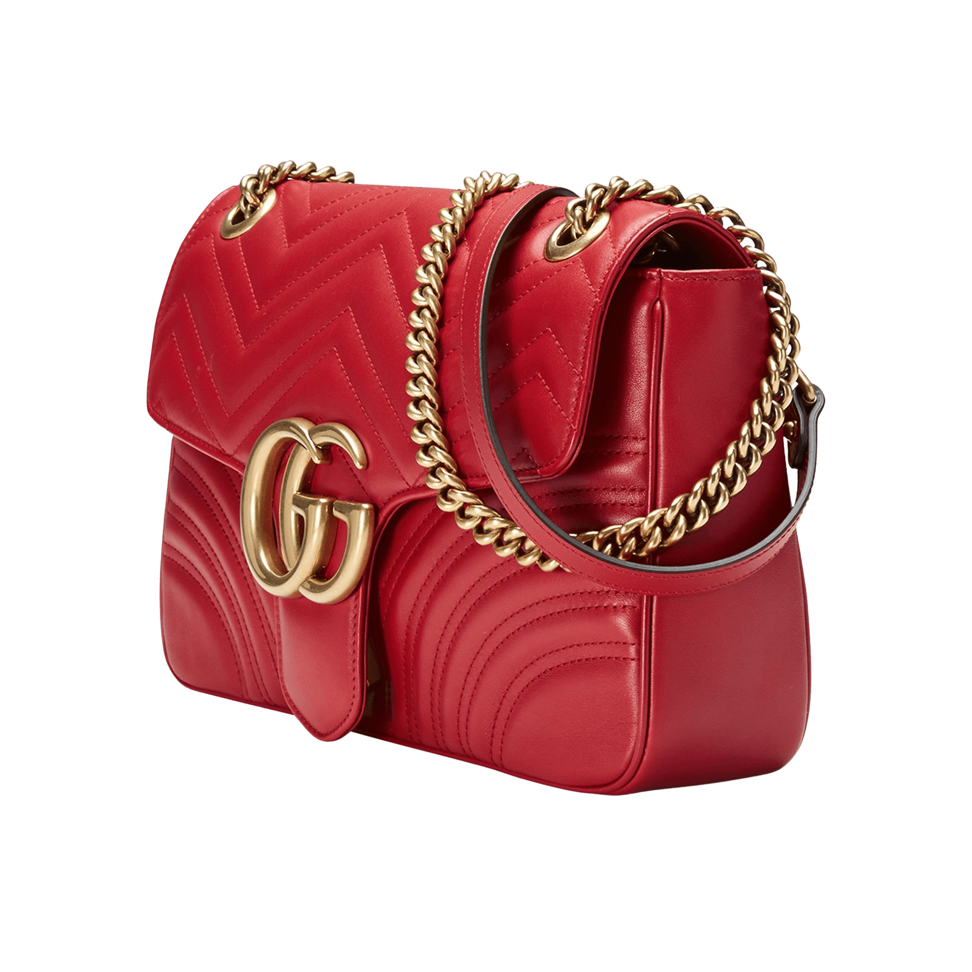 Gucci marmont hotsell medium dimensions