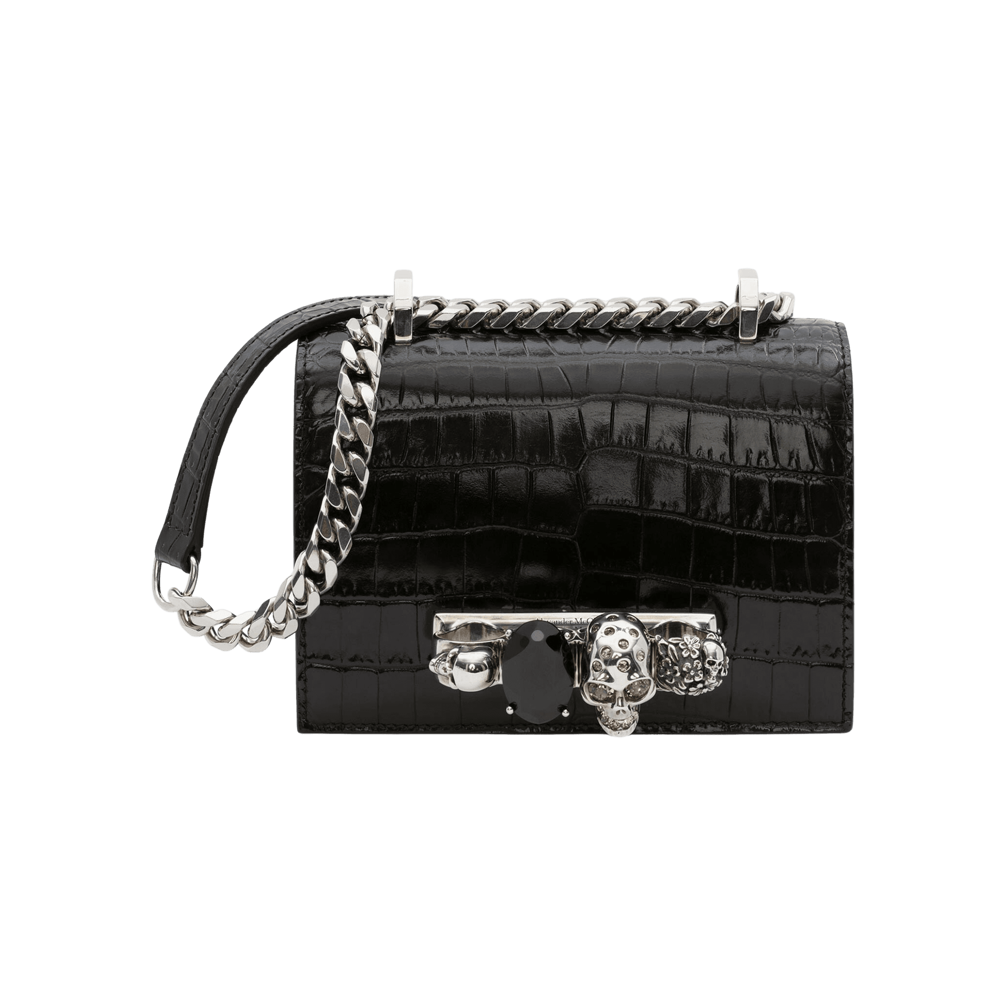 Alexander McQueen Mini Jewelled Satchel