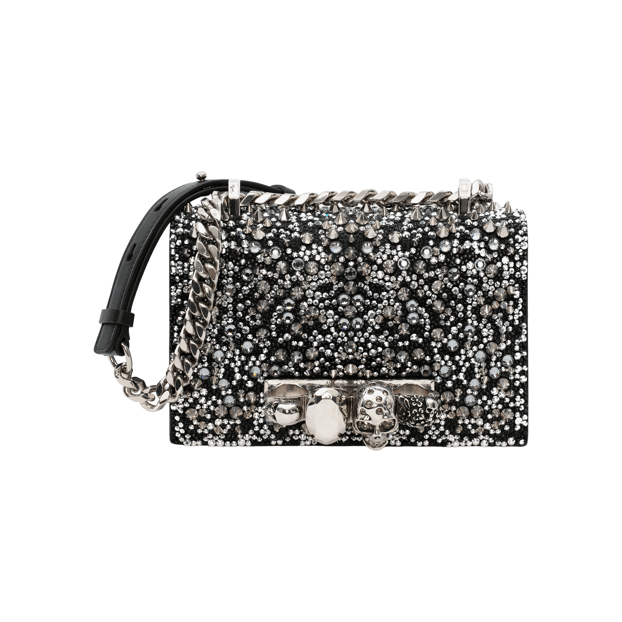 Alexander McQueen Mini Jewelled Satchel