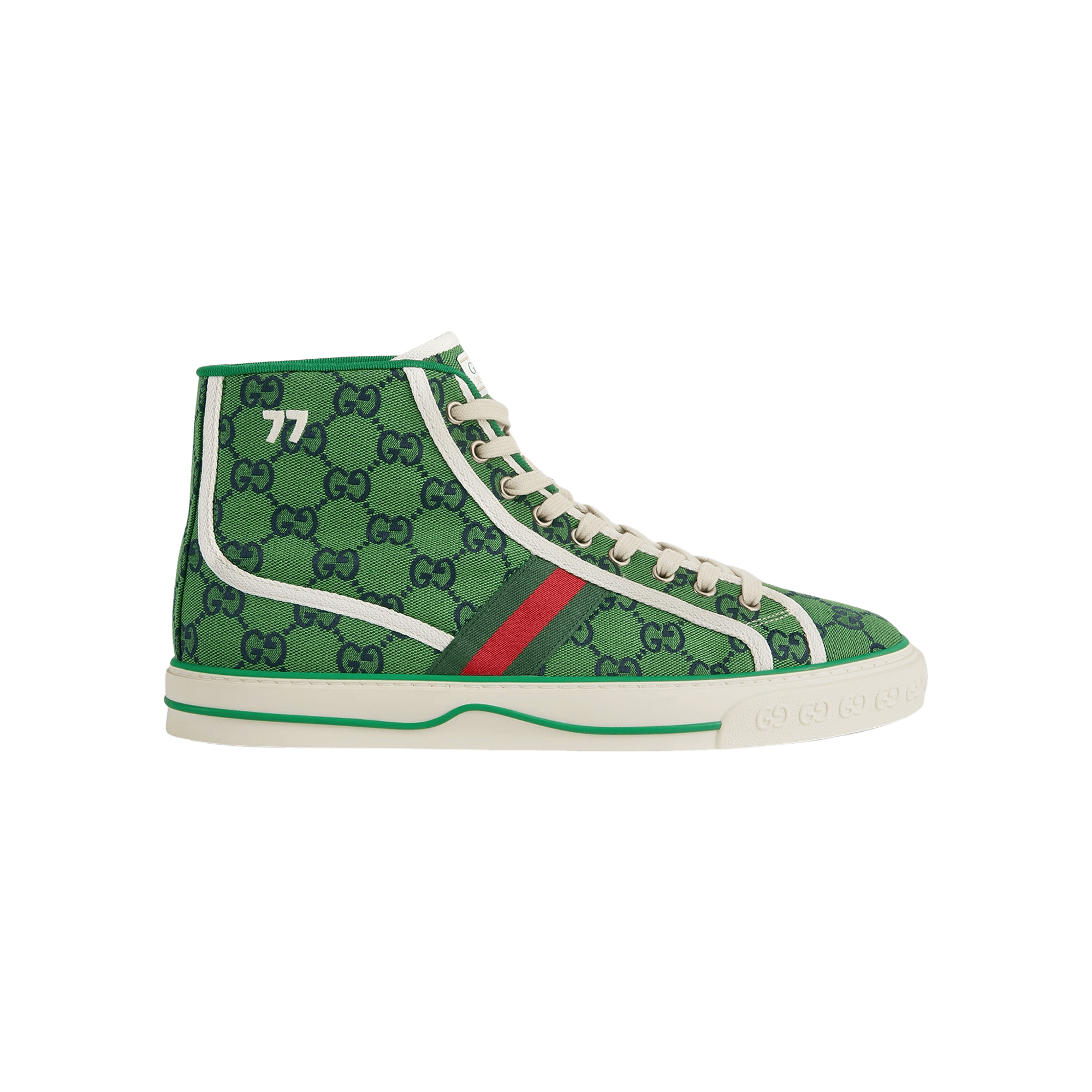 Gucci Tennis 1977 GG Multicolour high-top
