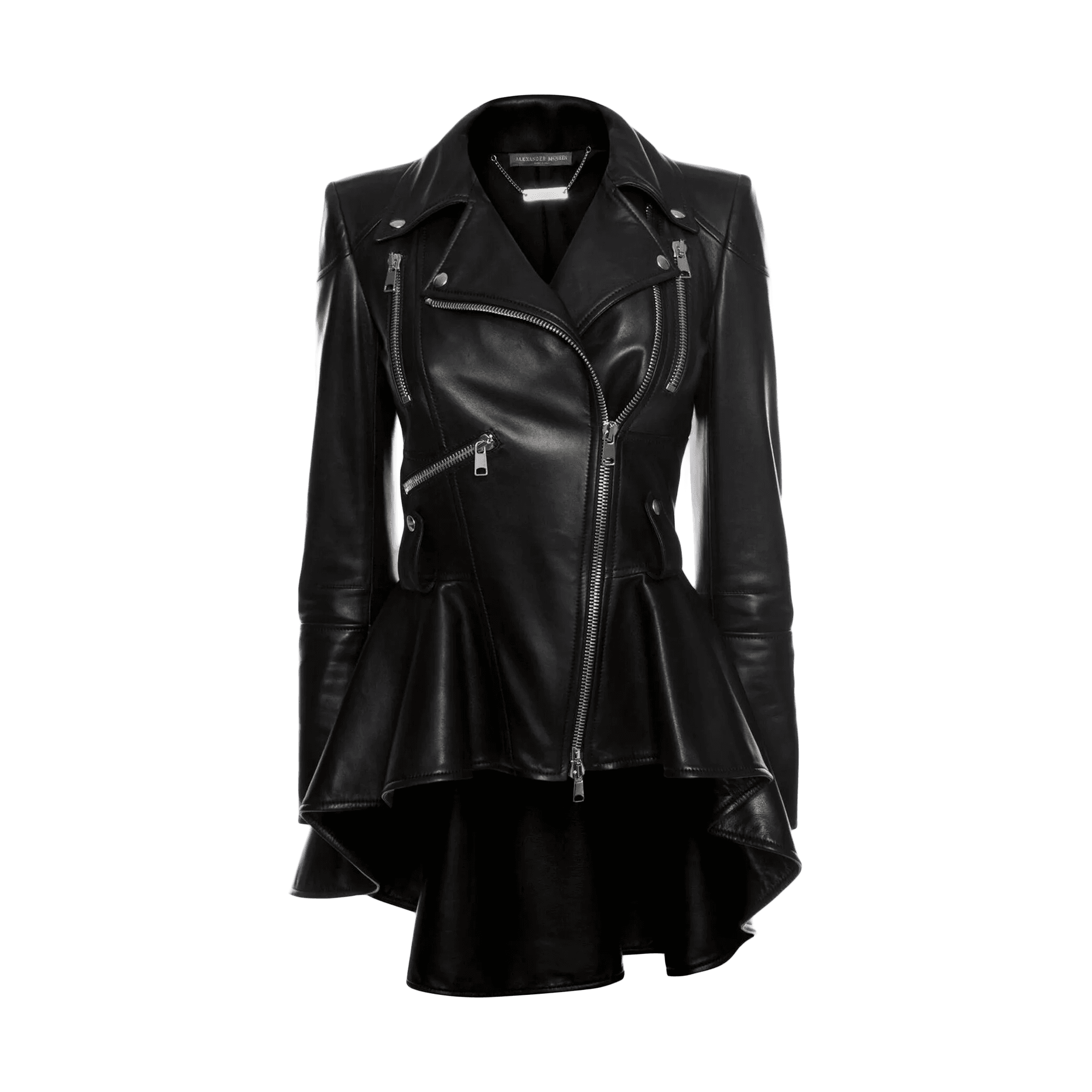 Alexander McQueen Leather Biker Jacket