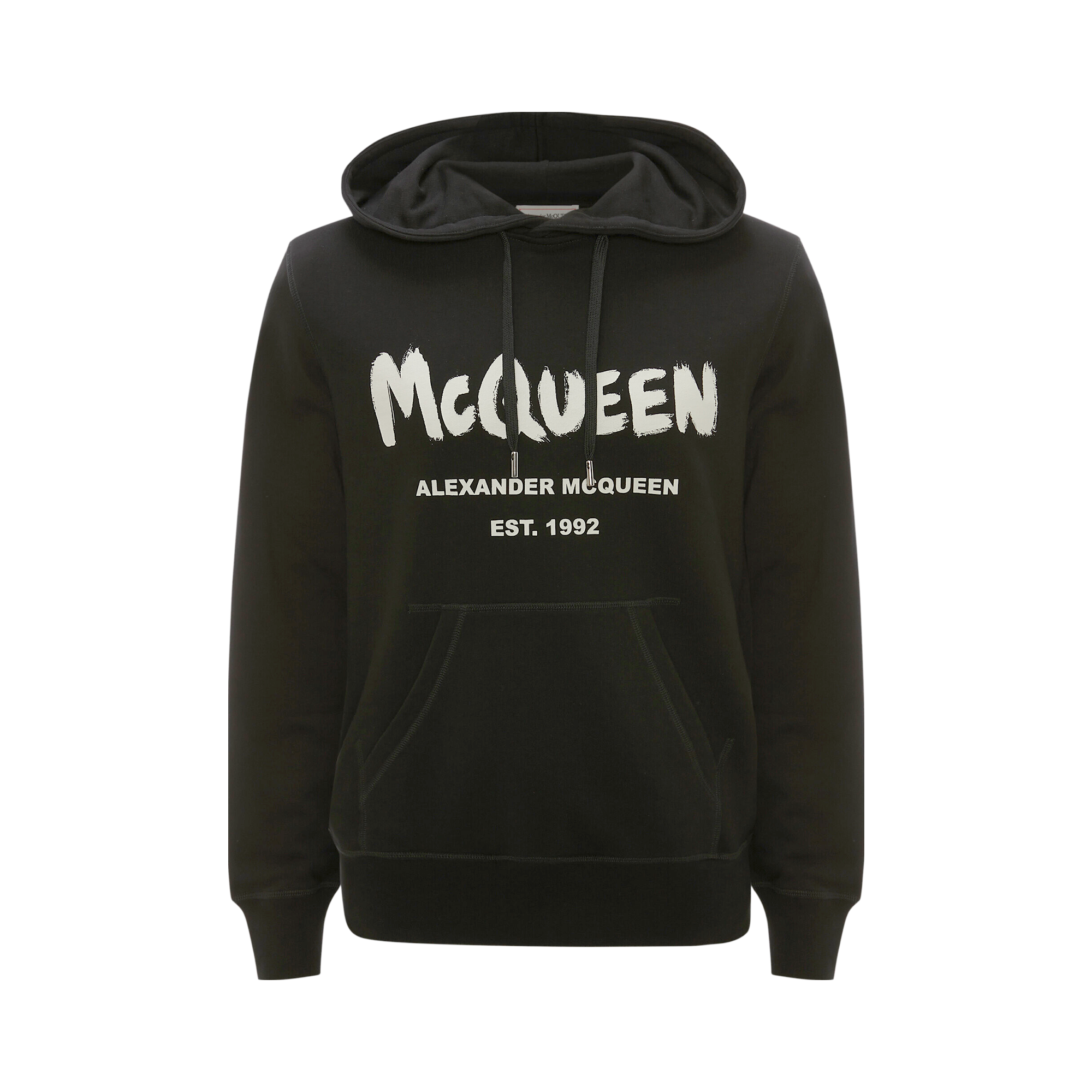 Alexander McQueen McQueen Graffiti Hooded Sweatshirt